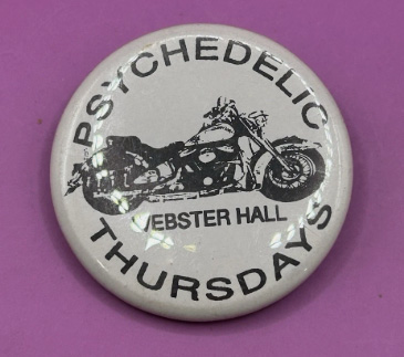 Webster Hall Psychedelic Thursdays Pin