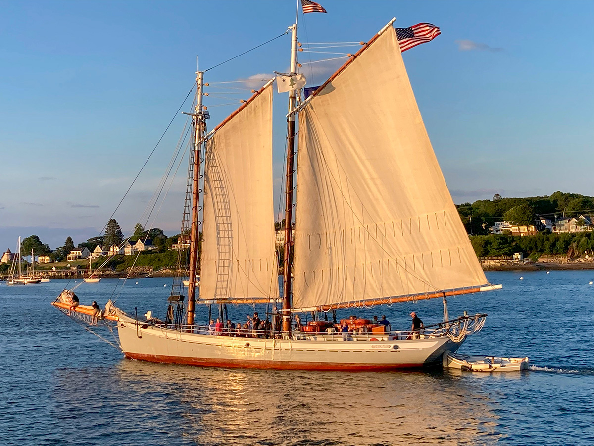 Schooner - July in Maine