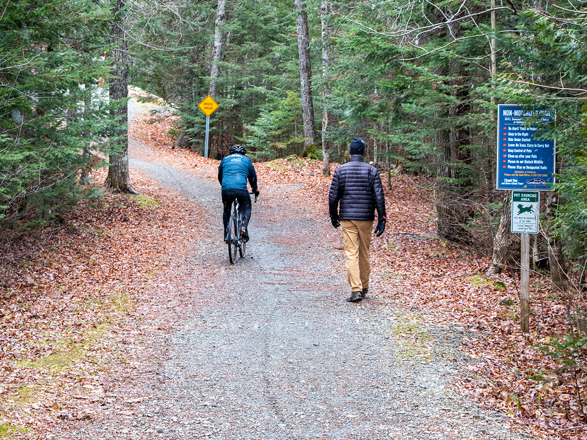 Walking & Riding on Rail Trail