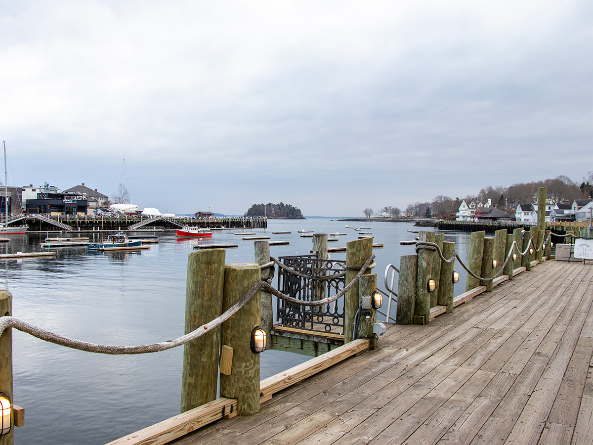 Camden Harbor from Docks