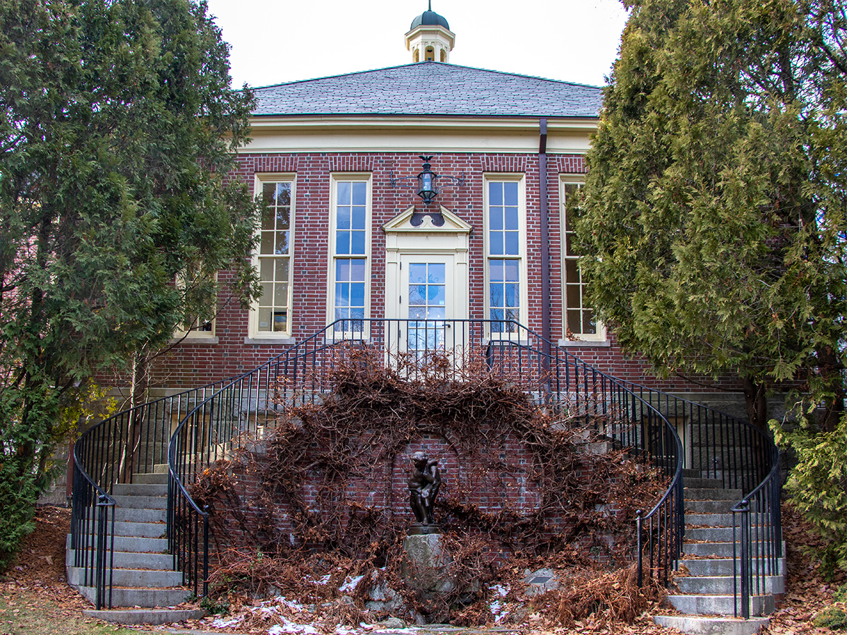 Rear Staircases of Camden Public Library